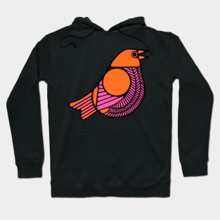 Pink Bird Hoodie